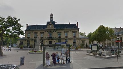 Capture d'écran de Google Street View montrant la mairie de Saint-Ouen (Seine-Saint-Denis). (GOOGLE STREETVIEW)