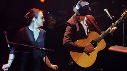 Catherine Ringer au Printemps de Bourges avec Plaza Francia, le nouveau projet de Gotan Project
 (AFP)