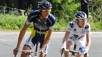 Brice Feillu (Vacansoleil) et Jeremy Roy (FDJ)