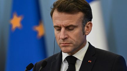 Le président français Emmanuel Macron.  (ARTUR WIDAK / NURPHOTO via AFP)