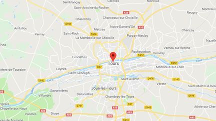 Tours en Indre-et-Loire (GOOGLE MAPS)