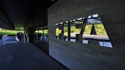 Le siège de la FIFA à Zurich (MICHAEL BUHOLZER / AFP)