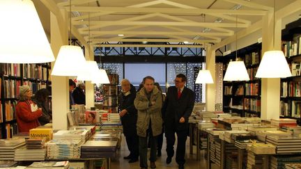 Michel Houellebecq vient faire des signatures à la ibrairie Mollat en 2010.
 (Fabien Cottereau/PHOTOPQR/SUD OUEST)