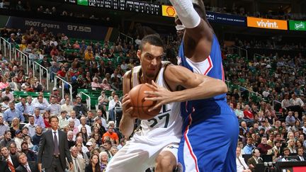 Rudy Gobert a brillé face aux Clippers (MELISSA MAJCHRZAK / NBAE / GETTY IMAGES)