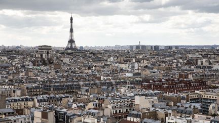 Sur les 262 000 logements inoccupés toute l'année recensés à Paris, 134 000 sont des résidences secondaires ou des logements occasionnels. (ALEXIS SCIARD / MAXPPP)