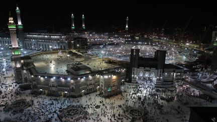 Le pèlerinage de La Mecque, en Arabie saoudite, commence dimanche 19 août. (AHMAD AL-RUBAYE / AFP)