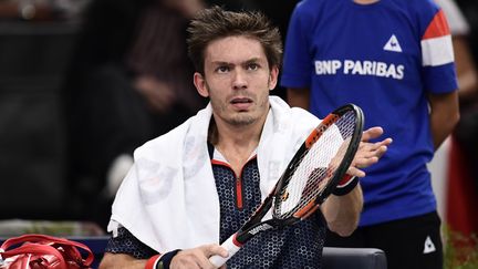 Le joueur français Nicolas Mahut (MIGUEL MEDINA / AFP)