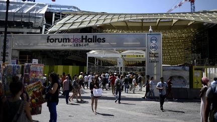 Le Forum des Halles, &agrave; Paris, le 2 juillet 2014. (STEPHANE DE SAKUTIN / AFP)