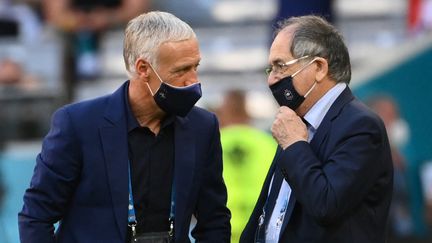 Le président de la Fédération Française de Football, Noël Le Graët, l'assure : la France jouera le tournoi olympique à Tokyo.&nbsp; (FRANCK FIFE / AFP)