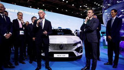 Carlos Tavares au Salon de l'automobile de Paris