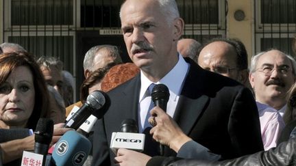 Le premier ministre grec, Georges Papandréou (AFP - Louisa Gouliamaki)