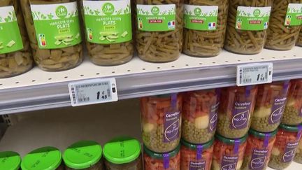 Les industriels craignent une pénurie de petits pois et d'haricots verts.&nbsp; (CAPTURE D'ÉCRAN FRANCE 2)