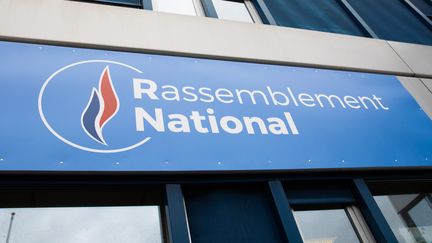 Le siège du Rassemblement national, le 3 décembre 2018. (ALEXIS SCIARD  / MAXPPP)