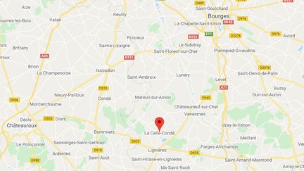 La Celle-Condé dans le Cher. (GOOGLE MAPS)