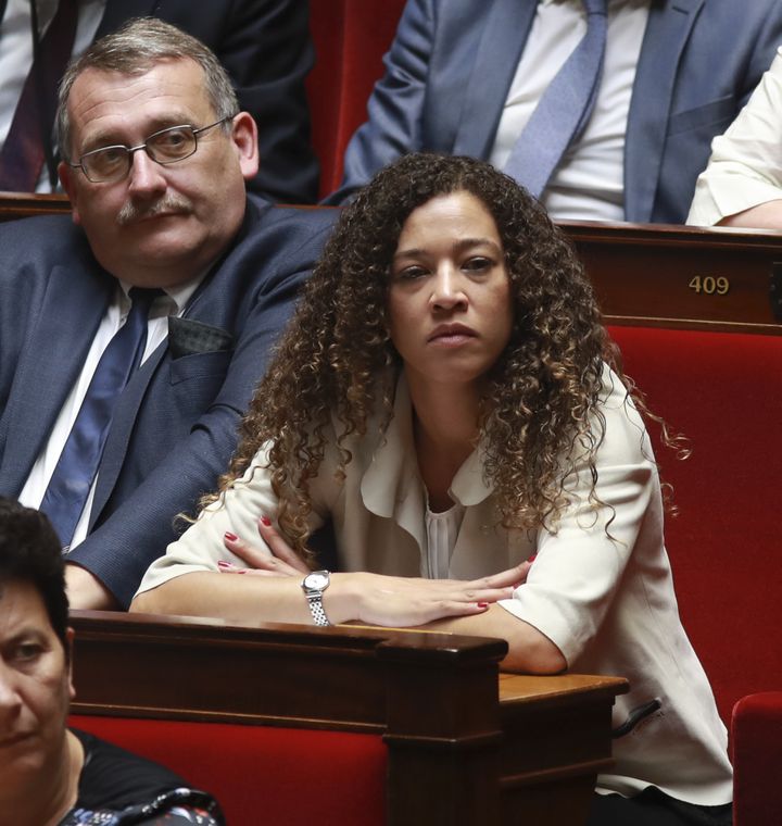 Aude Amadou, députée de la 4e circonscription de la Loire-Atlantique (LREM). (JACQUES DEMARTHON / AFP)