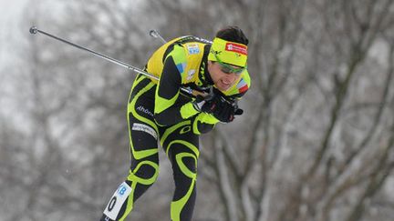 La délégation française de ski nordique compte sur sa star, Jason Lamy-Chappuis, pour remporter l'or en Italie. (MICHAL CIZEK / AFP)