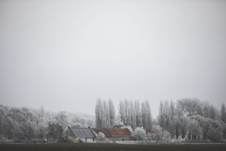 A Choisy-au-Bac (Oise), le 1er janvier 2017. (MAXPPP)