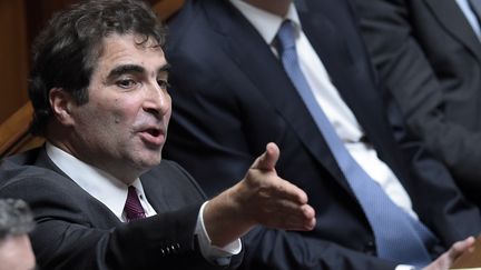 Christian Jacob &agrave; l'Assembl&eacute;e nationale le 31 mars 2015. (LIONEL BONAVENTURE / AFP)