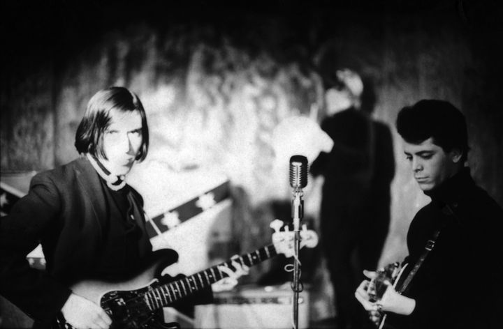 John Cale, Maureen Tucker et Lou Reed au Café Bizarre (New York) en 1965.
 (Adam Ritchie)