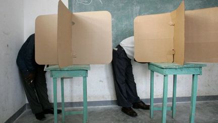 Marmelade (Haïti) le 7 février 2006. Dernières élections législatives haïtiennes.
 (AFP PHOTO/Jaime RAZURI)