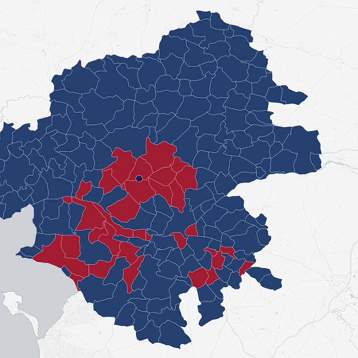 Carte Referendum Sur L Aeroport De Notre Dame Des Landes Decouvrez Les Resultats Commune Par Commune