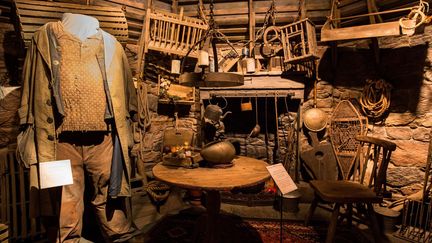 La cabane de Hagrid reconstituée dans l'exposition Harry Potter 
 (ROMUALD MEIGNEUX/SIPA)