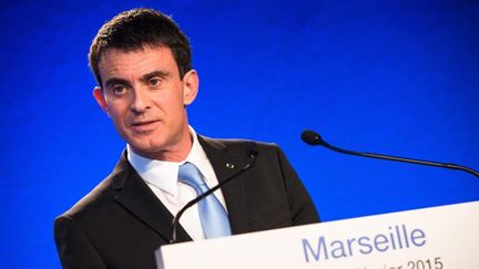 &nbsp; (Manuel Valls lors de son dernier déplacement à Marseille en février © Maxppp)