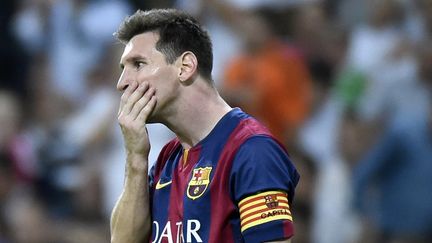 Le Barça de Messi n'est pas au meilleur de sa forme (GERARD JULIEN / AFP)