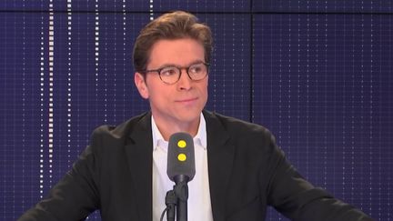 Geoffroy Didier, avocat et député européen LR. (CAPTURE ECRAN / FRANCEINFO)