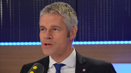 Laurent Wauquiez&nbsp;,&nbsp;président LR du conseil régional Auvergne-Rhône-Alpes et député de Haute-Loire (Jean-Christophe Bourdillat / Radio France)