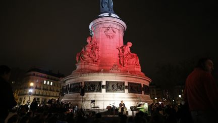 Nuit debout place de la République, le 31 mars 2017
 (Benjamin CREMEL / AFP)