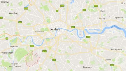 Un corps calciné a été retrouvé dans une maison du quartier de Wimbledon, à Londres. (GOOGLE MAPS)