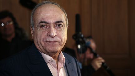 L'homme d'affaires franco-libanais&nbsp;Ziad Takieddine, le 12 avril 2013, &agrave; Paris. (JACQUES DEMARTHON / AFP)