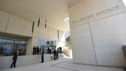 Le palais de justice de Béziers. (SYLVAIN THOMAS / AFP)