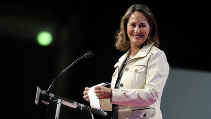 S&eacute;gol&egrave;ne Royal, pr&eacute;sidente PS de la r&eacute;gion Poitou-Charente, le 26 octobre 2012 &agrave; Toulouse (Haute-Garonne). (LIONEL BONAVENTURE / AFP)