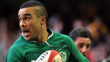 L'ailier irlandais Simon Zebo