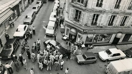 La fusillade a eu lieu le 9 août 1982 à Paris.&nbsp; (THIERRY BESNIER / MAXPPP)