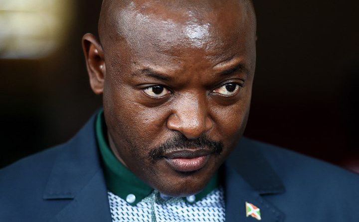 Le président burundais Pierre Nkurunziza (17 mai 2015) (AFP - Carl de Souza)