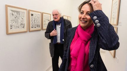 S&eacute;gol&egrave;ne Royal, le 1er f&eacute;vrier 2014 &agrave; Angoul&egrave;me (Charente). (PIERRE DUFFOUR / AFP)