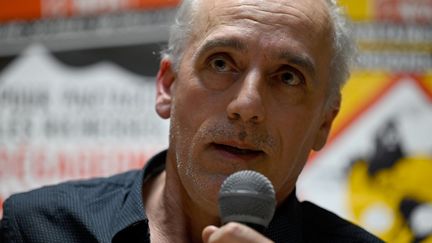 Philippe Poutou, le 3 février 2022. (DAMIEN MEYER / AFP)