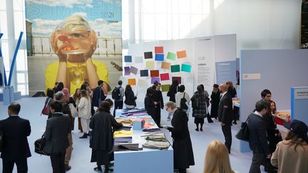 Le forum Perpectives au salon Première Vision à Villepinte près de Paris, février 2020 (SALON PREMIERE VISION)