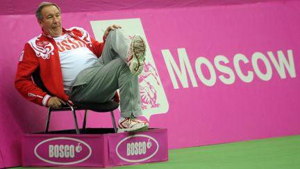 Le pr&eacute;sident de la f&eacute;d&eacute;ration russe de tennis, Shamil Tarpischev, le 3 novembre 2011 &agrave; Moscou (Russie). (KIRILL KUDRYAVTSEV / AFP)