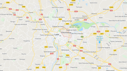 Les faits se sont déroulés vendredi 21 septembre 2018 à Villeurbanne (Rhône). (GOOGLE MAPS / FRANCEINFO / RADIO FRANCE)