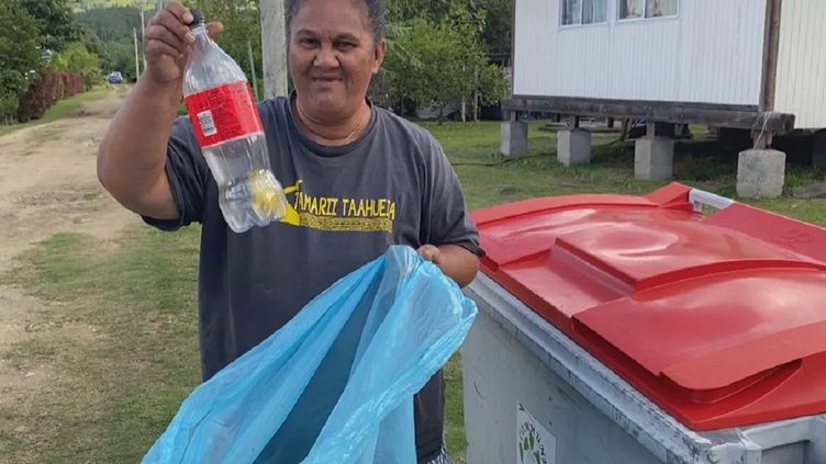 On the island of Tubuai, in Polynesia, waste sorting is a reality.  (Illustration) (ROHEIARII HAREVAA / POLYNESIA THE 1ST)