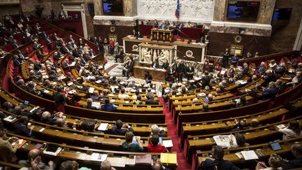 Une séance de questions au gouvernement à l'Assemblée nationale, le 28 septembre 2016. (HAMILTON / REA)