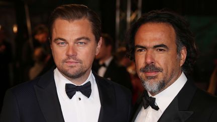 Leonardo Di Caprio et Alejandro Iñárritu (14 février 2016)
 (Joel Ryan / AP / SIPA)