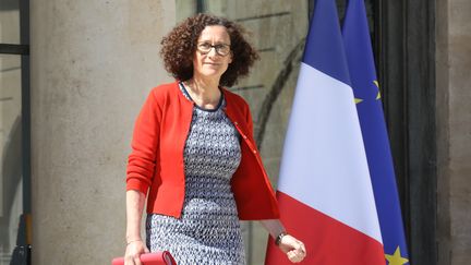 Emmanuelle Wargon,&nbsp;secrétaire d'Etat à la Transition écologique, à l'Elysée, à Paris, le 9 juillet 2019. (LUDOVIC MARIN / AFP)