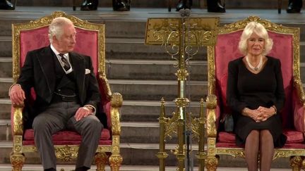 Mort d'Elizabeth II : les premiers pas de roi de Charles III&nbsp; (France 3)