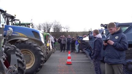 Colère des agriculteurs : la tension monte d'un cran (Franceinfo)