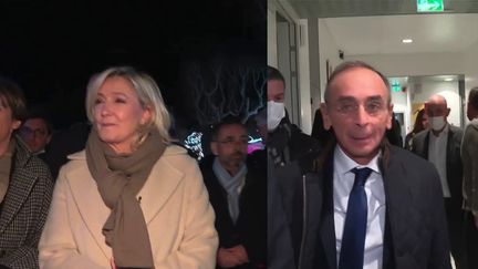 Présidentielle : Marine Le Pen passe à l’offensive face à Eric Zemmour (FRANCE 3)